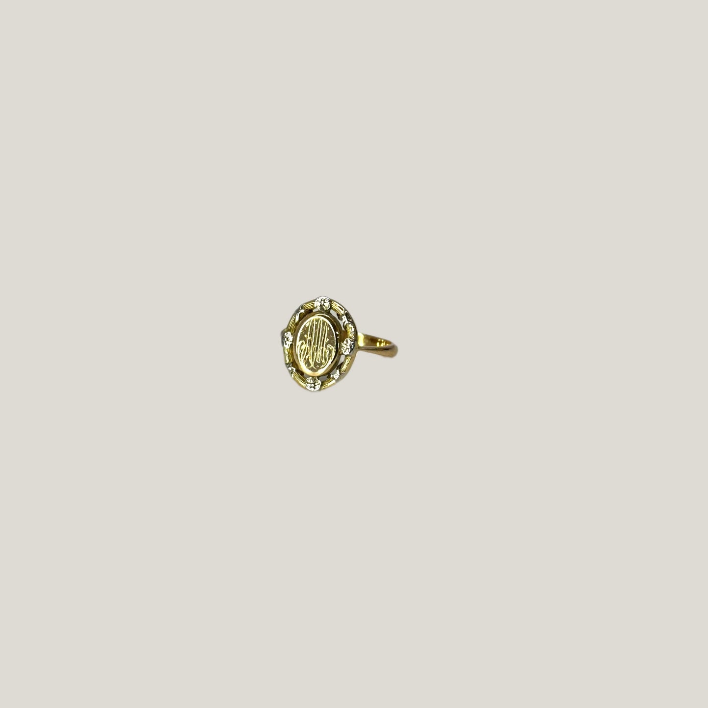 EVI | 18k vintage zegelring